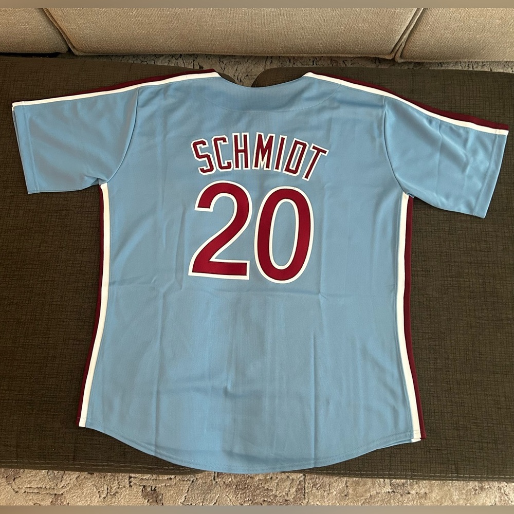 Majestic Authentic Philadelphia Phillies Schmidt #20 Cooperstown Jersey Men’s XL